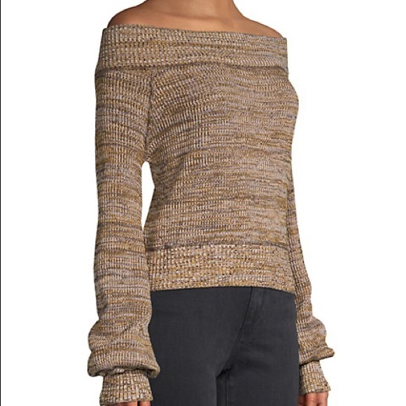 Free People Textured Cotton-Blend Sweater NWT